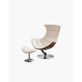 Lobster Lounge Chair White - Swivel Chair