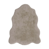 Luxury Fur Shaggy Rug – Ultra-Soft Geometric - 70X90 cm / Beige - Rugs