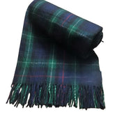 Mackenzie Recycled Wool Blanket in Classic Tartan Check