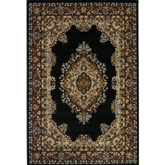 Maestro Traditional Black Rug | 4470 B11 - 80X150 cm - Rugs