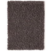 Maine Dark Grey Shaggy Pile Wool Rug - 80X150 cm - Rugs