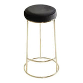Manhattan Black Velvet Tall Bar Stool