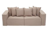 Marseille 3 Seat Grey Sofa