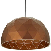 Mateo Large Coffee Dome Pendant Light - Lighting