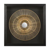 Modello Gold And Black Wall Art