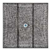 Modello Wood Carving And Circle Wall Art