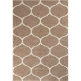Moroccan Beige Shaggy Rug | 620 - 60X110 cm - Rugs