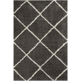 Moroccan Dark Grey Shaggy Rug | 540 - 60X110 cm - Rugs