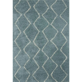 Moroccan Duck Egg Blue Shaggy Rug | 850 - 60X110 cm - Rugs