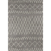 Moroccan Grey Shaggy Rug | 910 - 60X110 cm - Rugs
