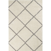 Moroccan Ivory Shaggy Rug | 500 - 60X110 cm - Rugs