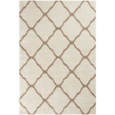 Moroccan Ivory Shaggy Rug | 730 - 60X110 cm - Rugs
