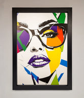 MultiColour Face Framed Wall Art