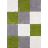 Myshaggy Geometric Green Rug - 60X110 cm - Rugs