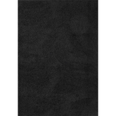 Myshaggy Solid Black Rug - 60X110 cm - Rugs