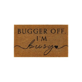 Natural Coir Doormats 45x75 cm - Im busy - Doormat