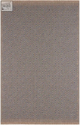 Beige and gray geometric nature outdoor rug with woven texture perfect as an outdoor rug blue option