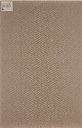 Beige woven nature outdoor rug with repeating geometric pattern perfect for outdoor rug green spaces
