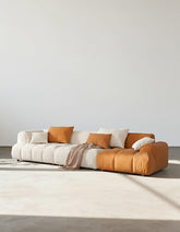 Newbury Modern Three Seater Sofa, Velevt