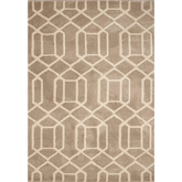 Newport Lattice Rug – Textured Geometric - 80X150 cm / Beige - Rugs