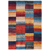Noble Multicolour Rug – Geometric and Diamond Designs - 120X170 cm / Tartan - Rugs