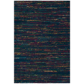 Noble Sherpa Rug – Blue and Red Colours - 120X170 cm / Blue - Rugs