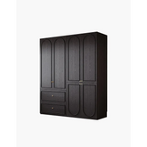Novak Large Wardrobe 2 Door Wardrobe More Sizes Black
