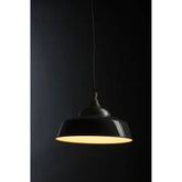 Oslo Grey Large Pendant Light - Lighting