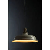 Oslo White Small Pendant Light - Lighting