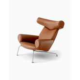 Ox Horns Armchair, Genuine Leather, Brown| DC Concept