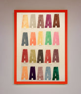 Pantone A Framed Poster