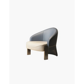 Pappas Livining Room Armchair Real Leather - Arm Chair