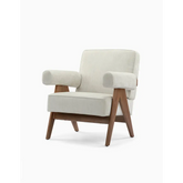 Pierre. J Capitol Complex Armchair Cotton Linen| DC Concept