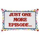 Just One More Episode Needlepoint Cushion