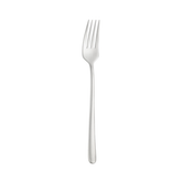 A sleek stainless steel pintinox sky satin table fork with four evenly spaced tines and a modern design