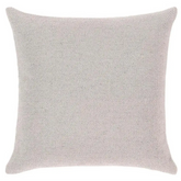 Plain Design Woven Cushion 45x45 cm - Natural - Home Accessories