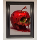 Poison Apple Framed Poster - A1 (59.4 x 84.1 cm) / Matt Black - Framed Print