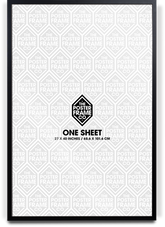 One Sheet (27x40 Inch) Premium Poster Frame - Black