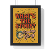 What’s the Story Morning Glory Poster | Oasis Inspired Wall Art