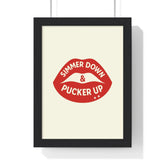 Simmer Down & Pucker Up Poster | Inspired by Arctic Monkeys