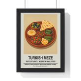 Turkish Meze Kitchen Wall Art – World Food Poster Print