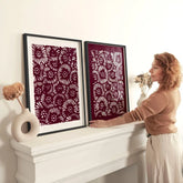 Poster With Frames | Set of 2 wall art prints - Wall art Prints