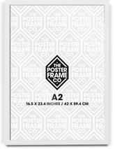Editions (A2) Premium Poster Frame - White