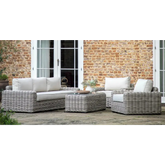 Ragusa Lounge Sofa and 2 x chairs plus table - Outdoor sofa