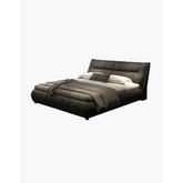 Raj King Size Super King Size Sofa With Storage Black - bed