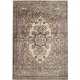 Raja Medallion Vintage Rug – Brown Heritage Elegance - 120X180 cm - Rugs