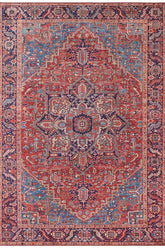 Oriental Amata Rug Red Colour