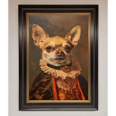 Renaissance Chiuhua Framed Print - B0 (100 x 141 cm) / Black Gold - Framed Print