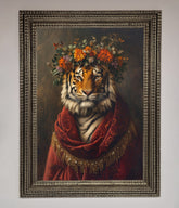 Renaissance Tiger Framed Wall Art