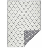 Reversible Indoor-Outdoor Geometric Flatweave Rug - 80X150 cm - Rugs